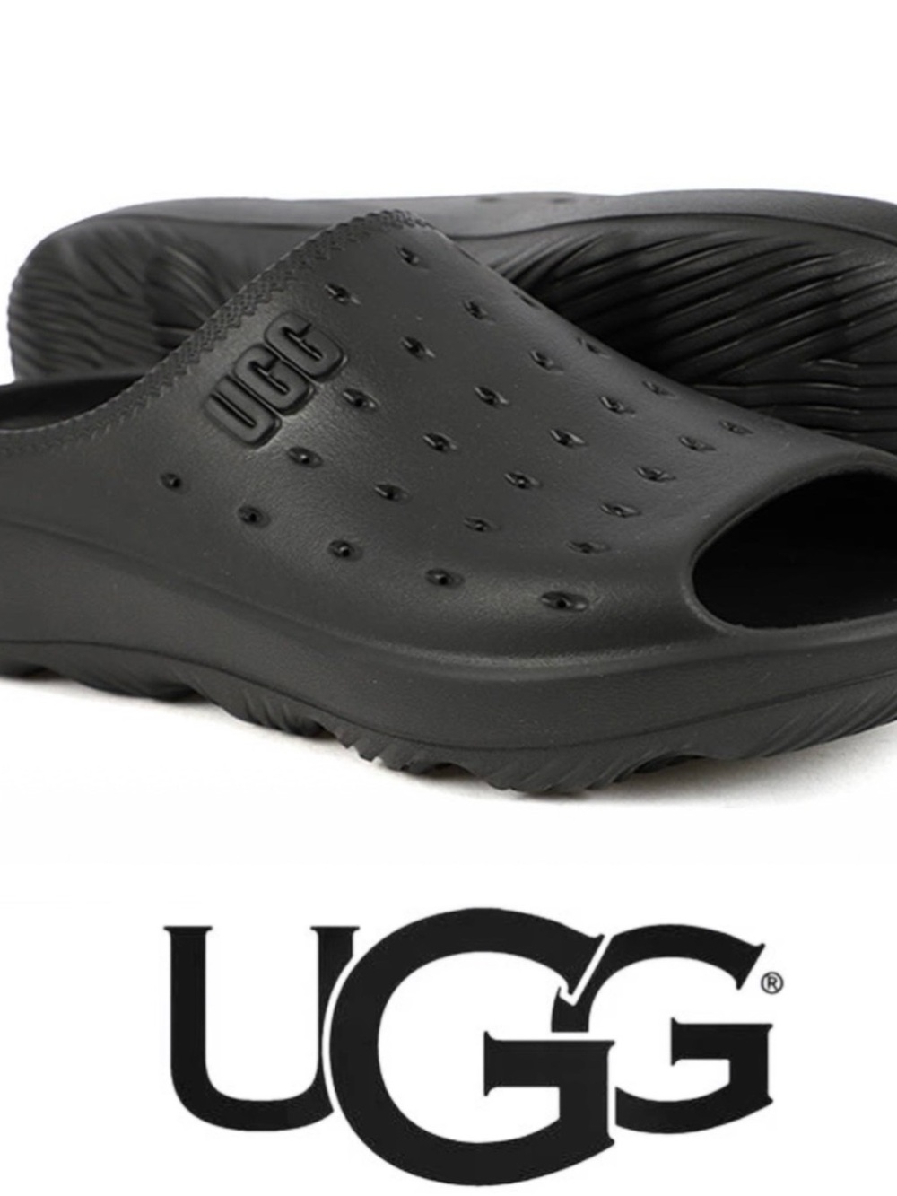 UGG Slide It Black Fashion Slipper*NWB